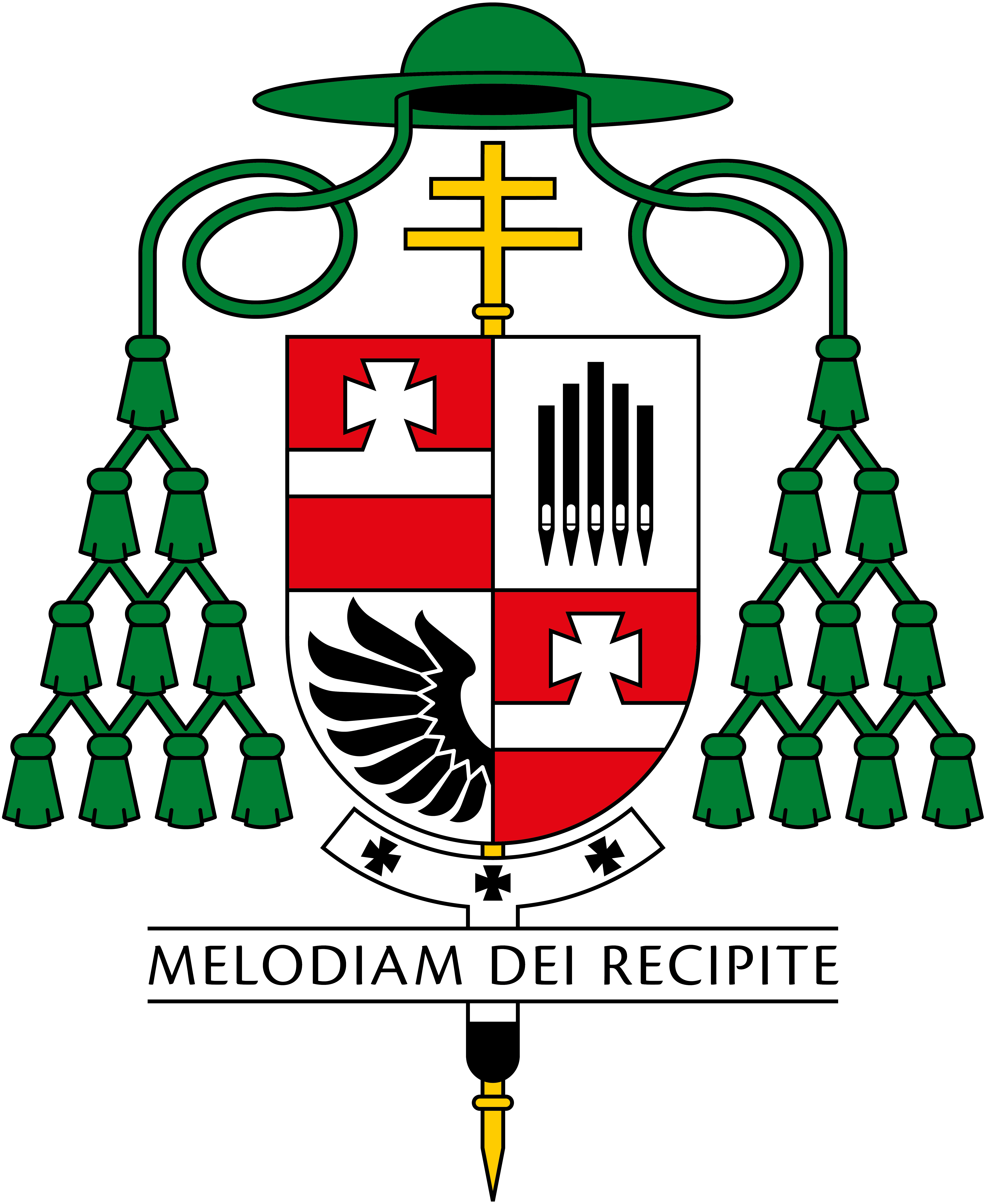 Das Wappen von Erzbischof Josef Grünwidl