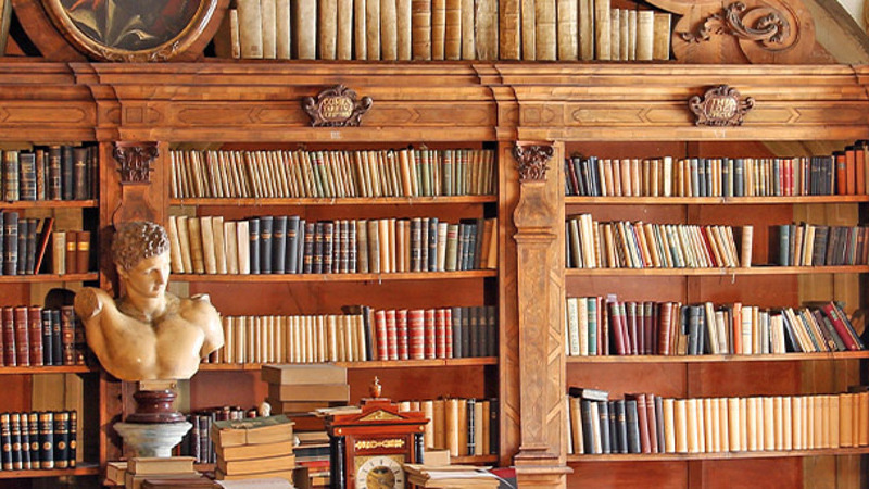 Barnabiten-Bibliothek in St. Michael / Salvatorianer.at